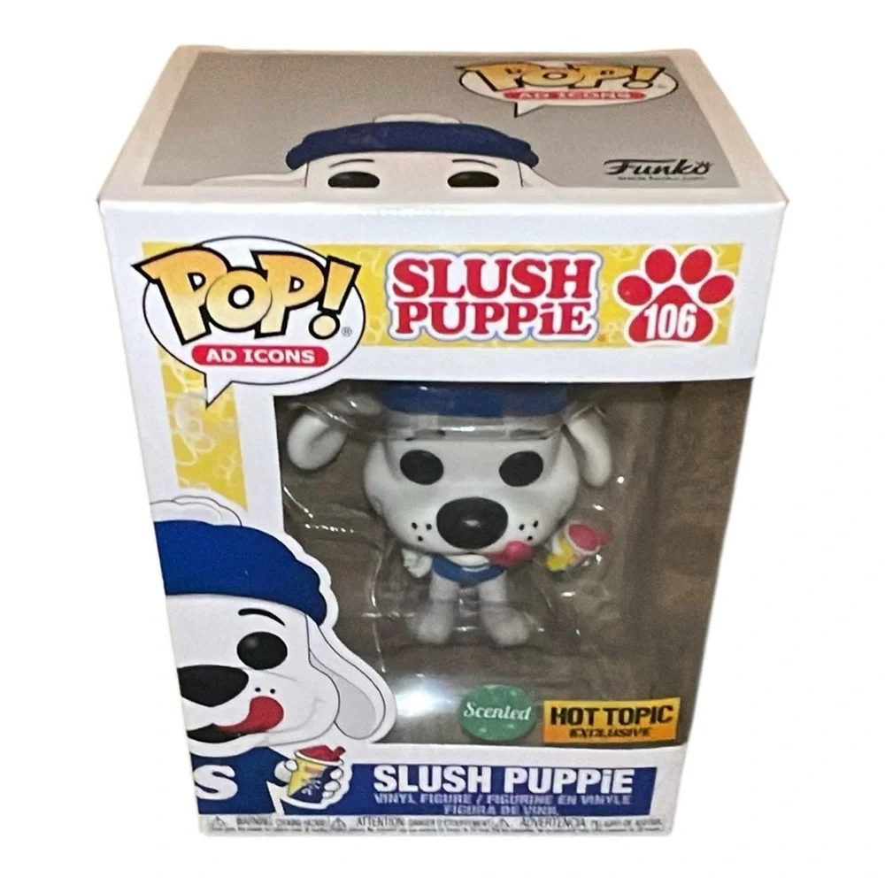 Funko Pop Slush Puppie #106 Hot Topic Exclusive Ad Icons Scented NIB